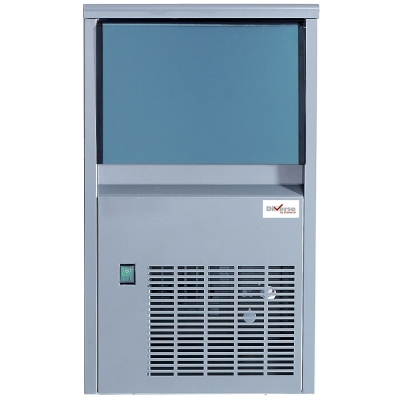 Machine à glaçons pleins (14 gr) 24kg/24h,avec réserve 6 kg inox WR-SP24-A/R2X